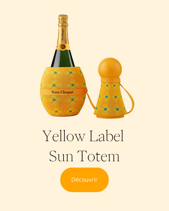 Veuve CLicquot Hasing The Sun Brut Ros&eacute; Sun Totem